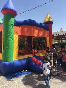 who invented the bounce house?