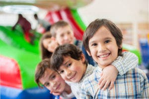 How much weight can a bounce house hold?