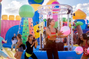 The world's biggest bounce house