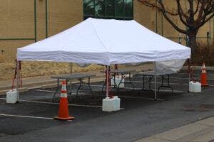 A canopy tent is versatile enough to be set up almost anywhere and for any purpose.