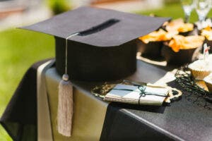 a backyard Graduation Party