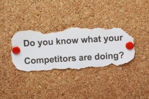 Keeping tabs on your competitors is essential