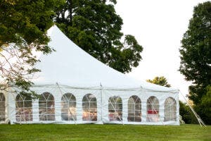 Huge tent with premium sidewalls