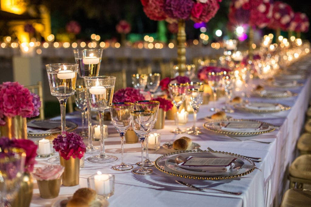 Wedding store reception products