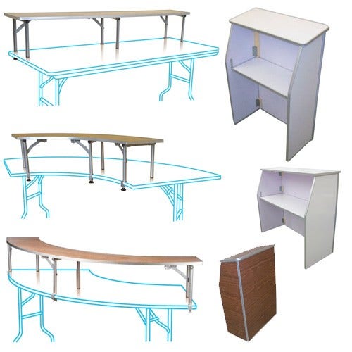 Folding Bars & Podiums for Sale